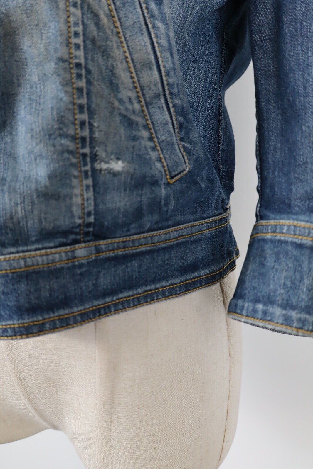 GATTINONI JEANS GIUBBINO DONNA Tg. 42 WOMAN CASUAL JACKET COTONE DENIM VINTAGE