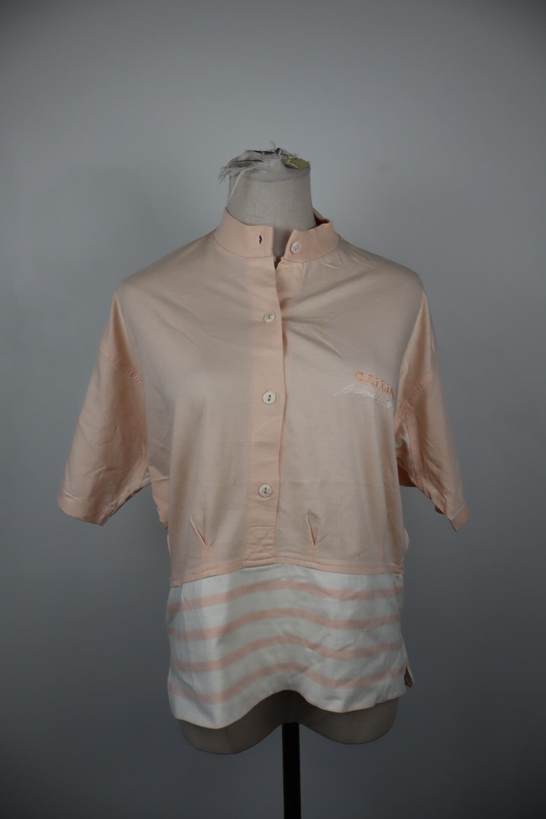 LEE KANSAS USA MAGLIA DONNA TG. M WOMAN CASUAL VINTAGE T-SHIRT TOP COTONE COTTON
