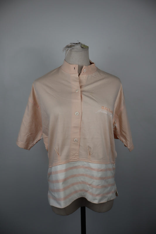 LEE KANSAS USA MAGLIA DONNA TG. M WOMAN CASUAL VINTAGE T-SHIRT TOP COTONE COTTON