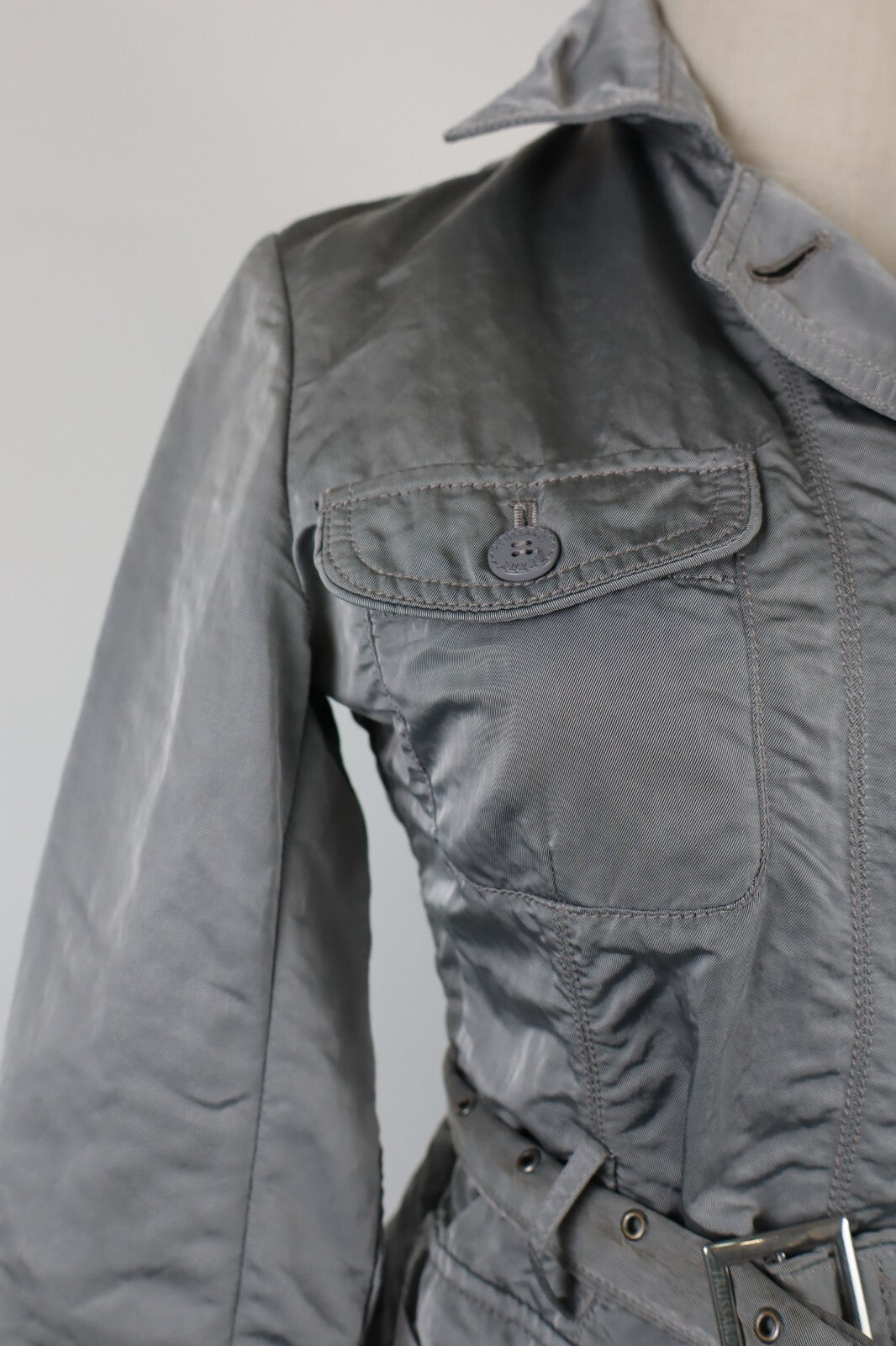 TRUSSARDI JEANS GIUBBINO LEGGERO GIACCA DONNA TG 40 WOMAN CASUAL JACKET VINTAGE