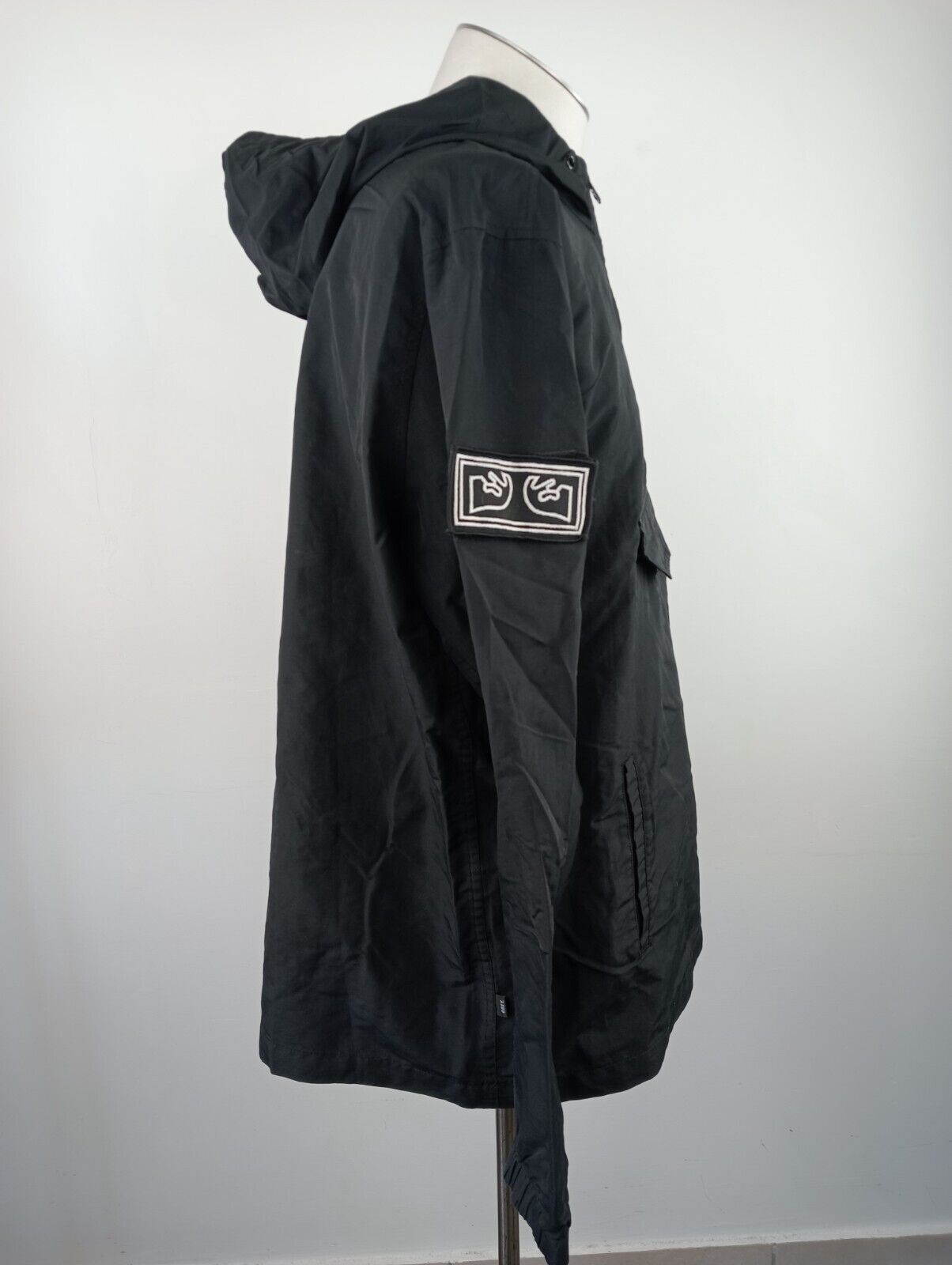 OBEY GIUBBINO LEGGERO UOMO L VINTAGE MAN VINTAGE CASUAL JACKET GIACCA A VENTO