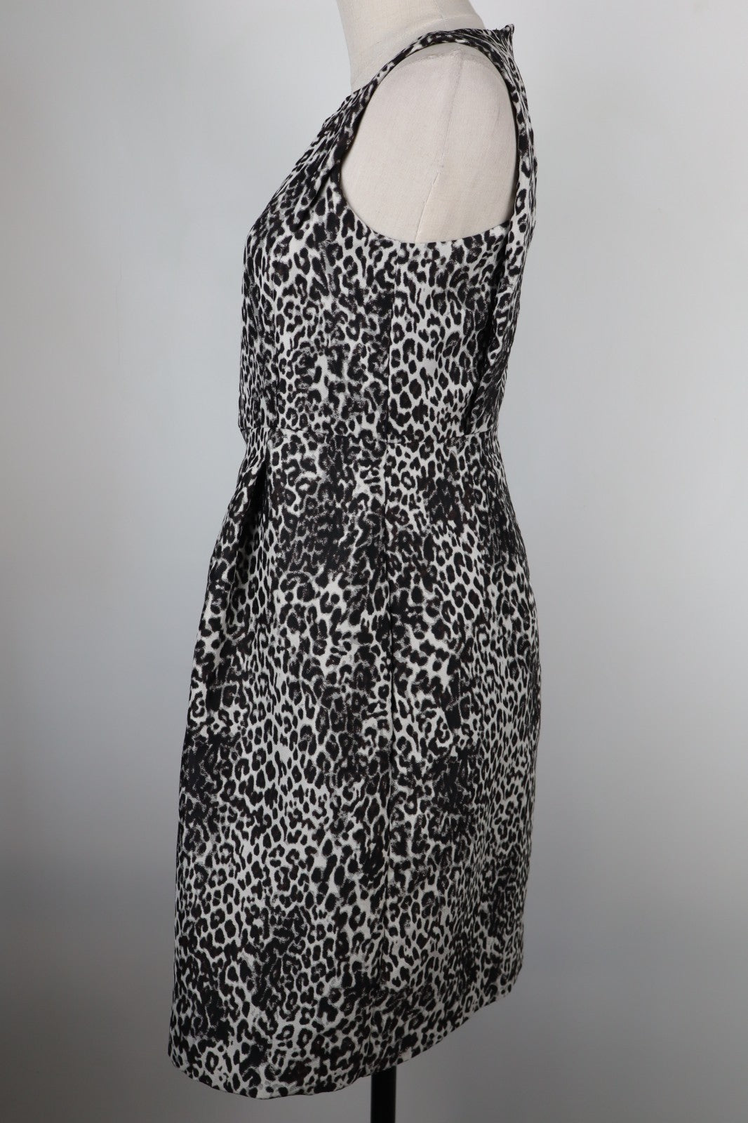 MAX & CO VESTITO DONNA TG . M WOMAN CASUAL VINTAGE DRESS ANIMALIER TASCHE