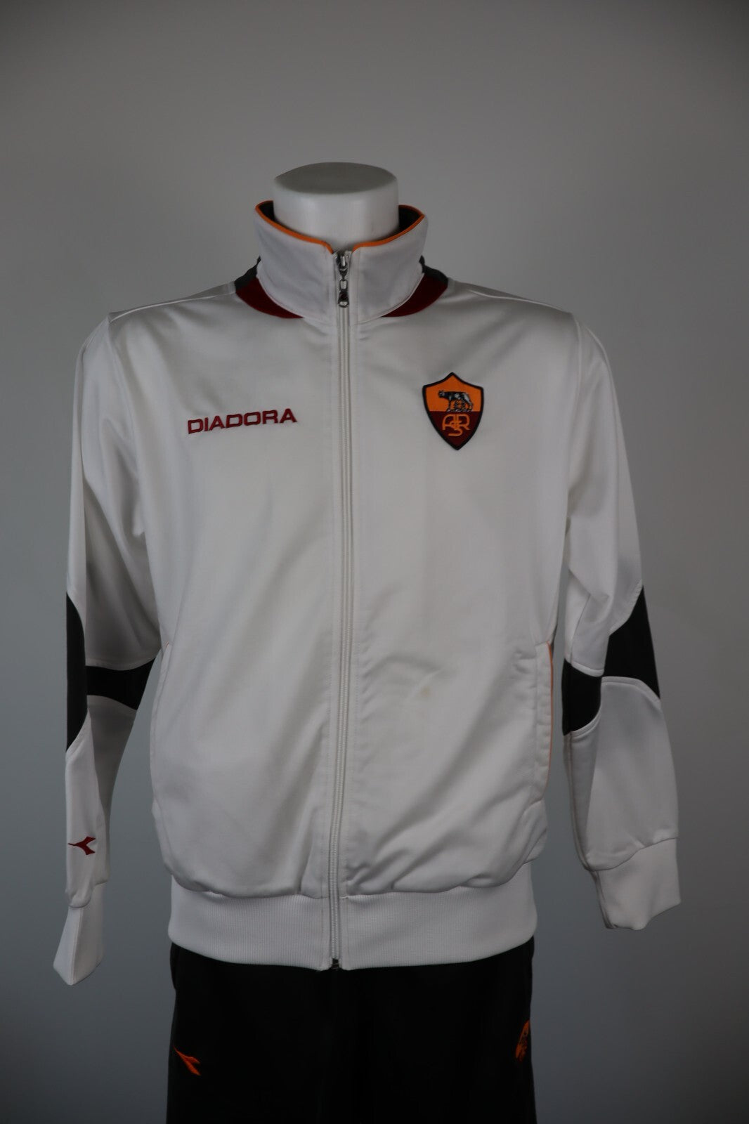 DIADORA ROMA TUTA COMPLETA CALCIO UOMO Tg M TRACKSUIT SPORT VINTAGE