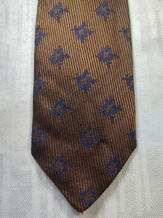 TINO COSMA 100% SILK TIE SETA CRAVATTA NECKTIE MADE IN ITALIA CLASSIC