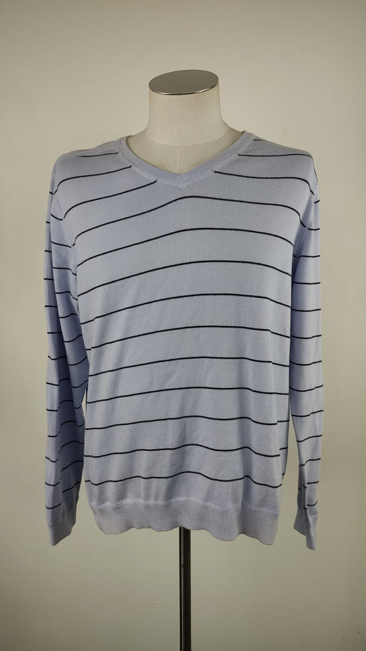 TOMMY HILFIGER MAGLIONE COTONE VINTAGE UOMO L MAN SWEATER CASUAL VINTAGE ITALY