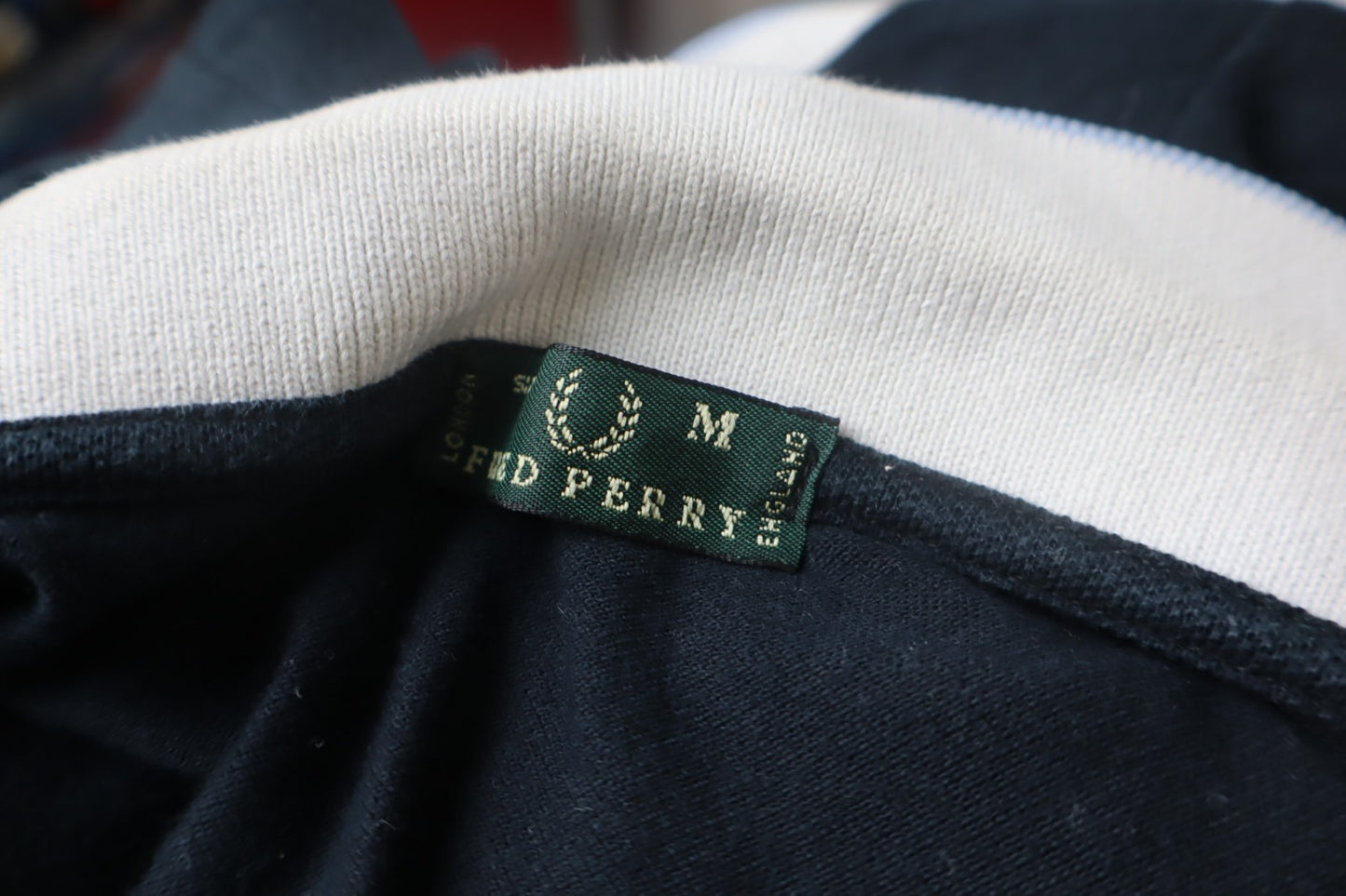 FRED PERRY POLO MAGLIA DONNA COTONE TG. M WOMAN COTTON SHIRT CASUAL VINTAGE