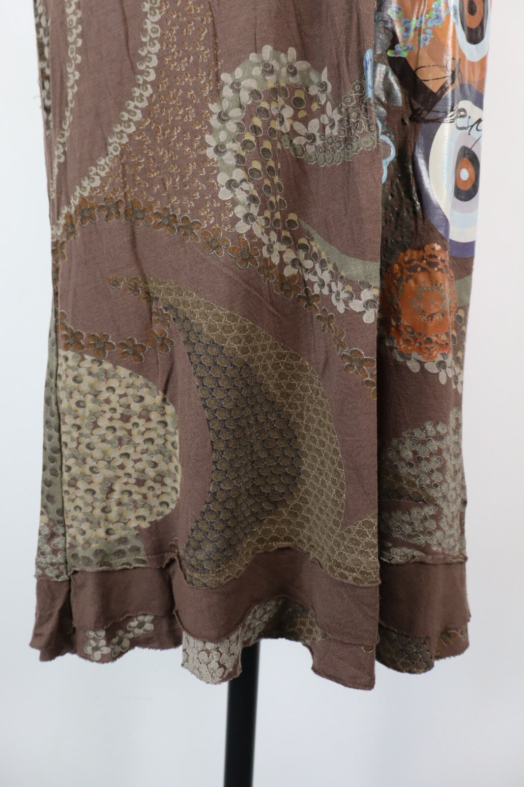 DESIGUAL VESTITO DONNA TG. M WOMAN CASUAL VINTAGE DRESS ITALIA