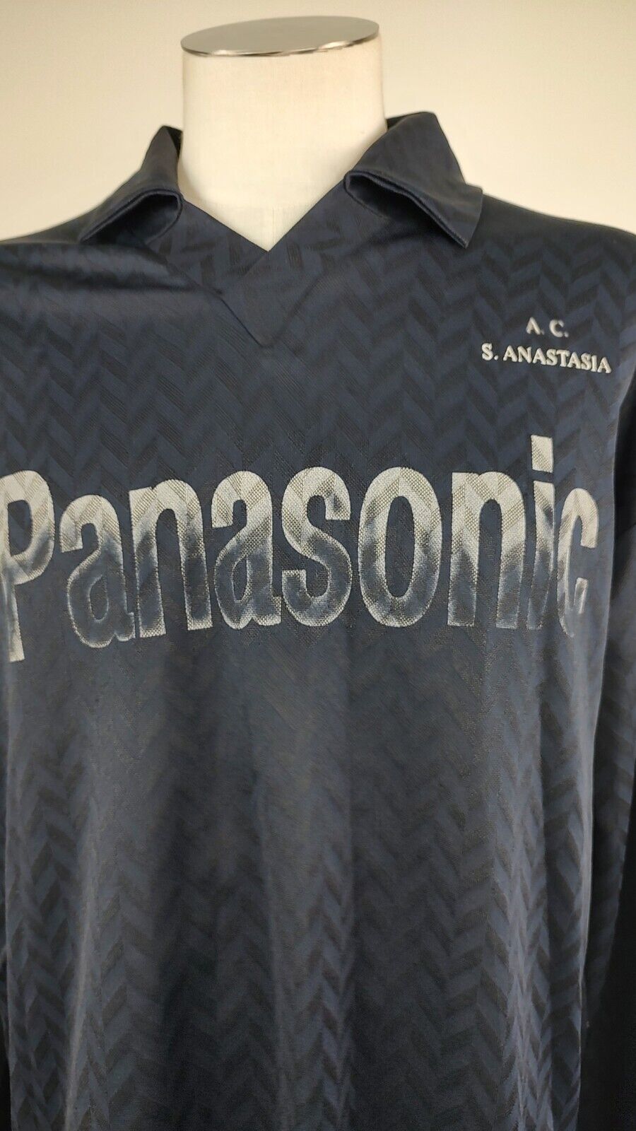 AC S.ANASTASIA N 6 MAGLIA CALCIO UOMO TG XL SOCCER TRIKOT MAN JERSEY