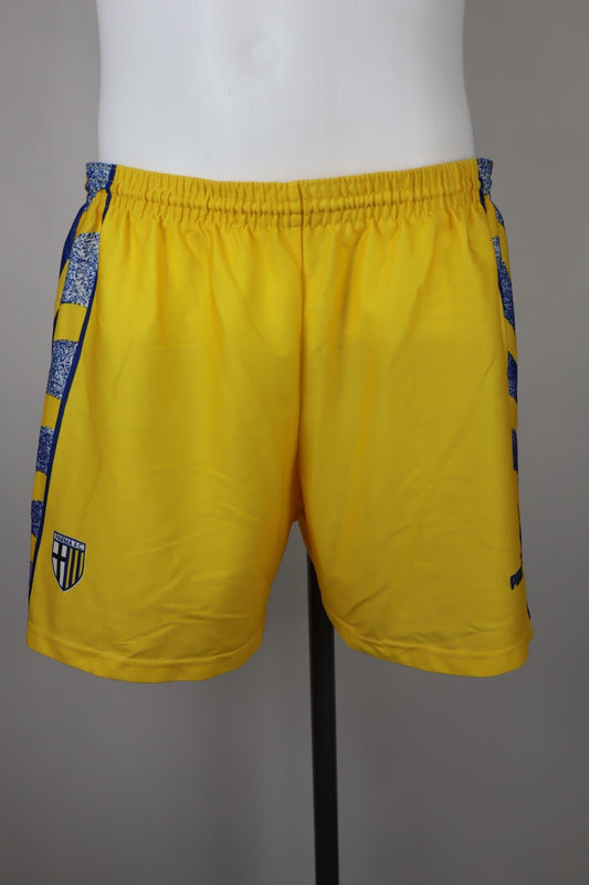 PUMA PARMA CALCIO PANTALONCINI SPORT UOMO TG L MEN SOCCER SHORTS