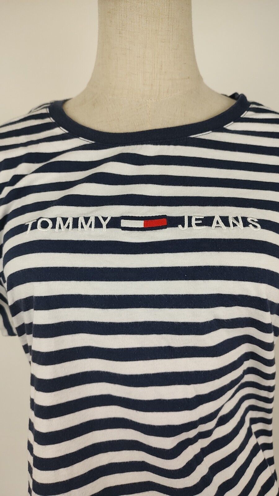 TOMMY JEANS MAGLIA DONNA TG. M WOMAN CASUAL VINTAGE TOP T-SHIRT COTONE