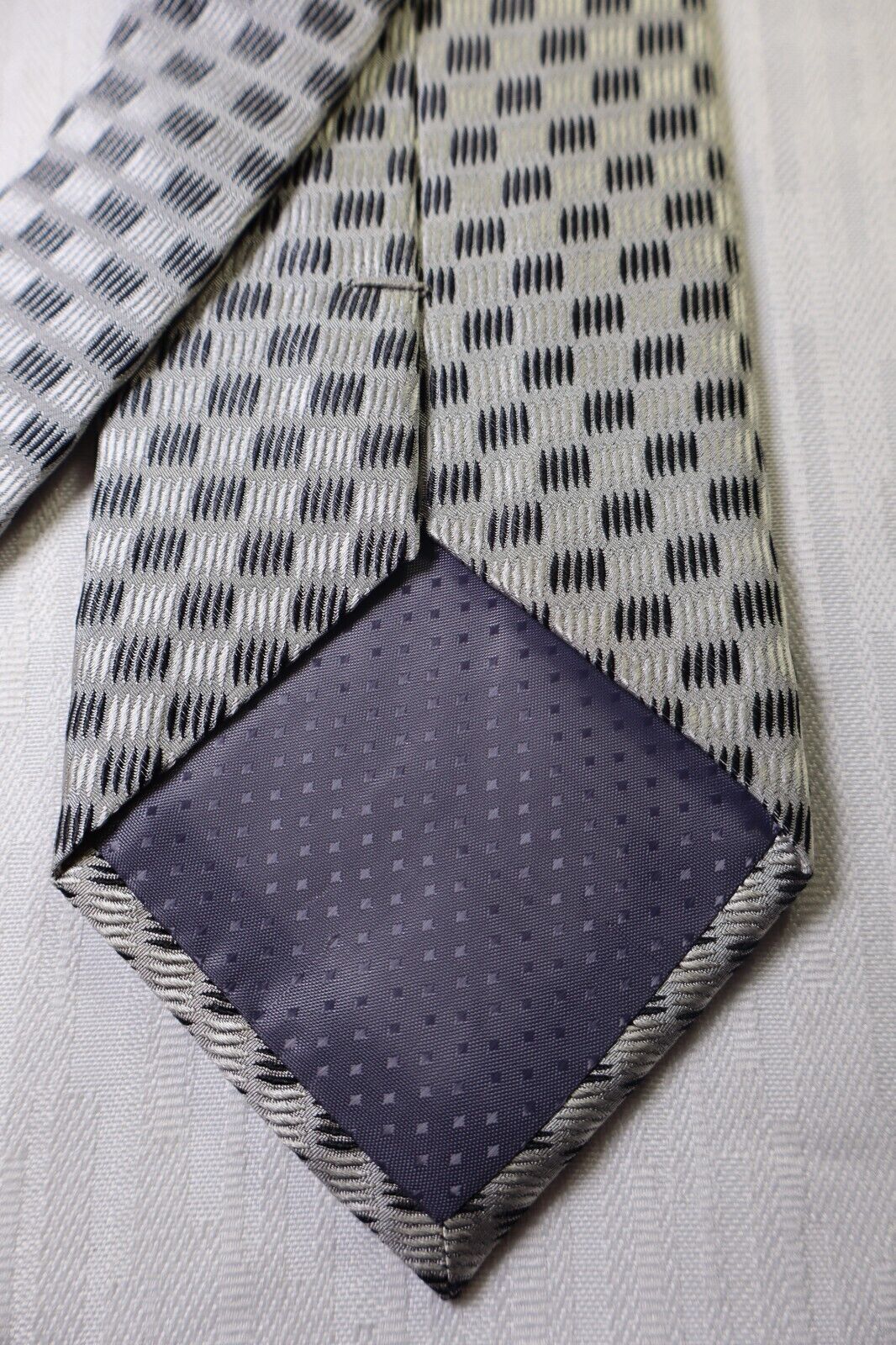 BARTON MODA 100% SILK TIE SETA CRAVATTA NECKTIE MADE IN ITALY VINTAGE