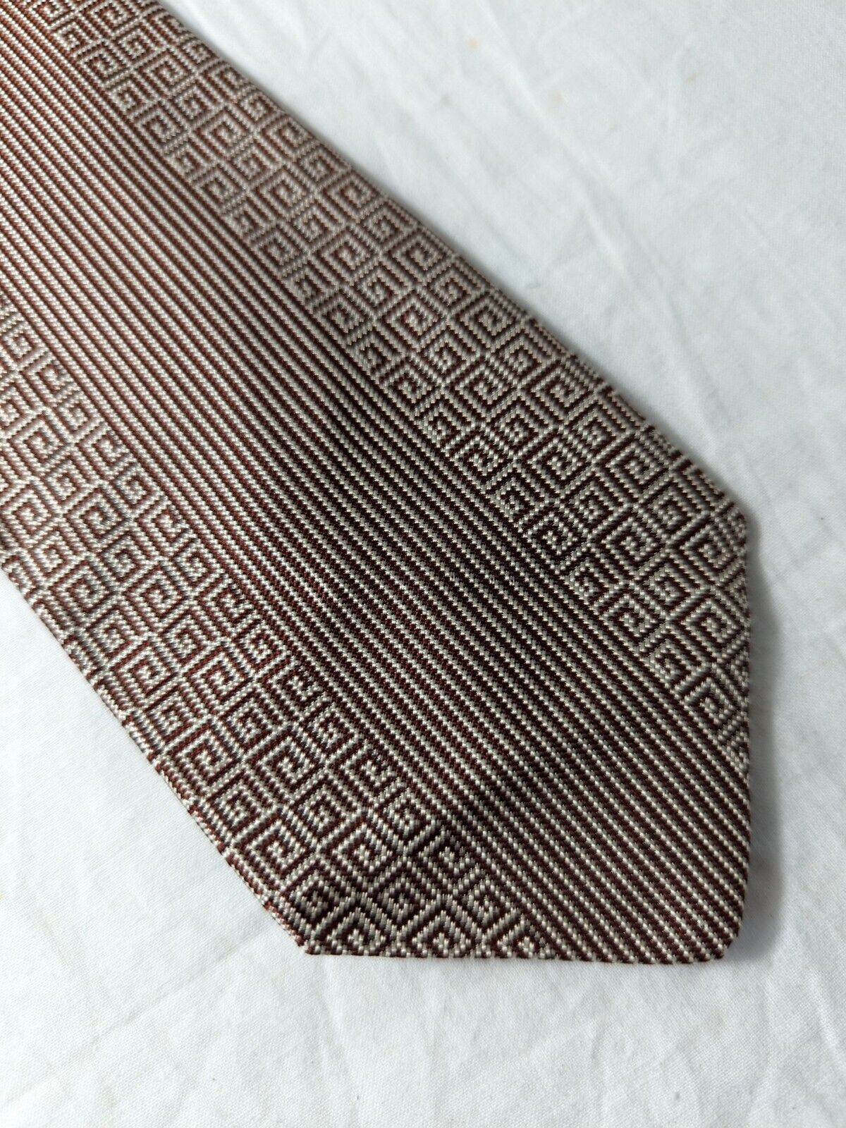 MARIO VALENTINO NAPOLI 100% SILK TIE SETA CRAVATTA NECKTIE MADE IN ITALY