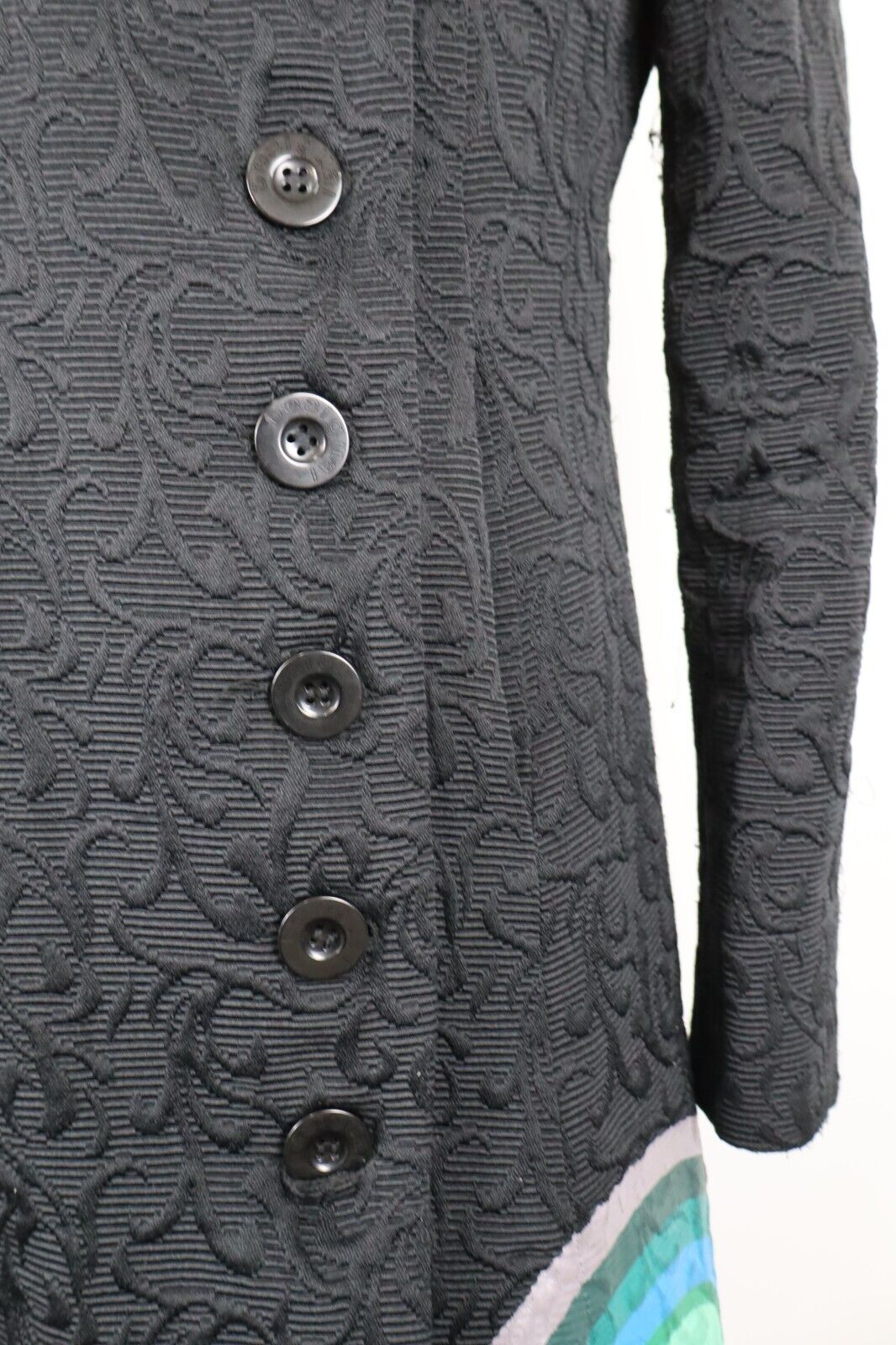 DESIGUAL CAPPOTTO DONNA COAT Tg 40 WOMEN VINTAGE CASUAL JACKET