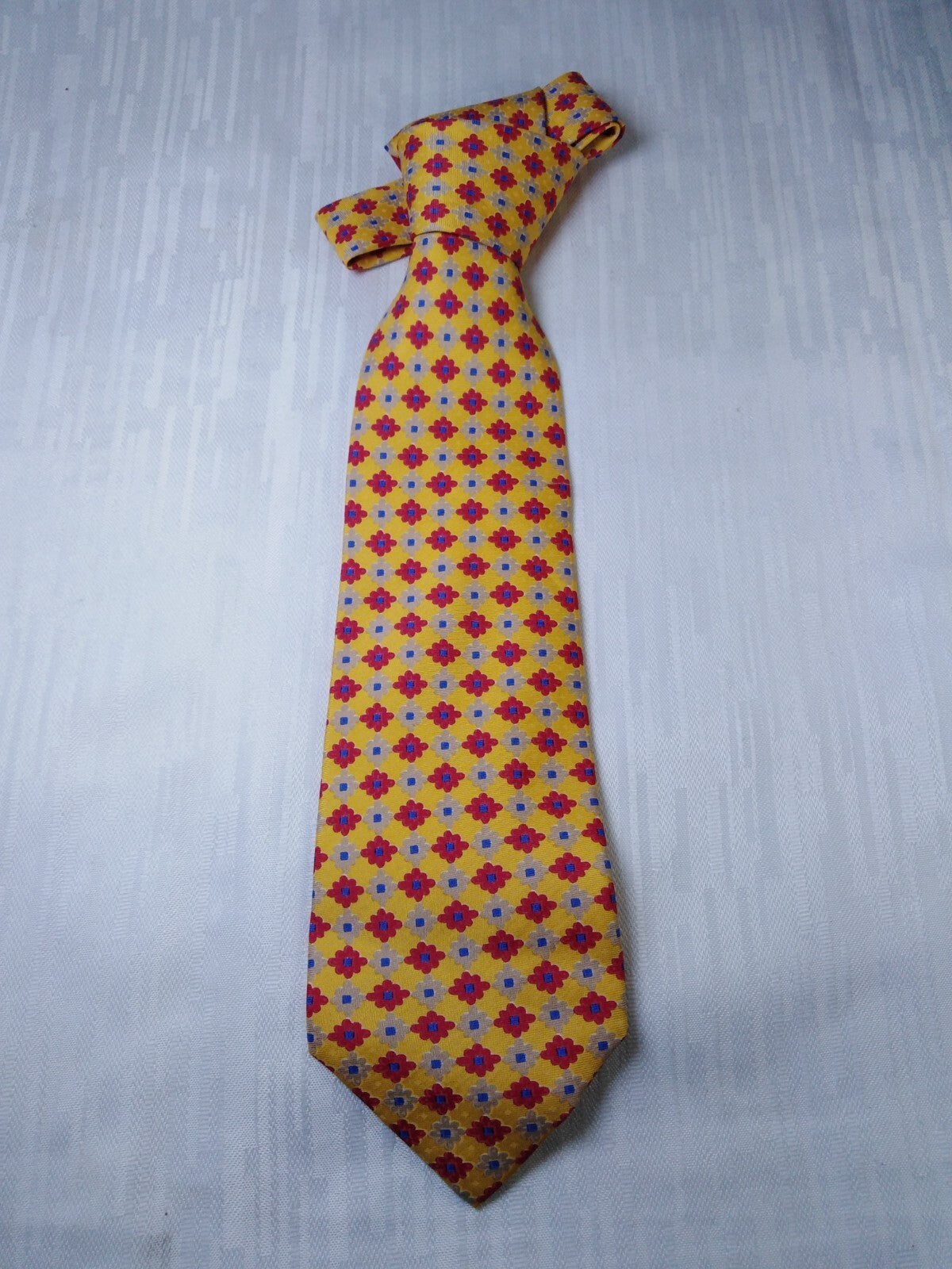 GIANFRANCO FERRE' 100% SETA SILK TIE CRAVATTA NECKTIE ITALY VINTAGE CLASSIC UOMO