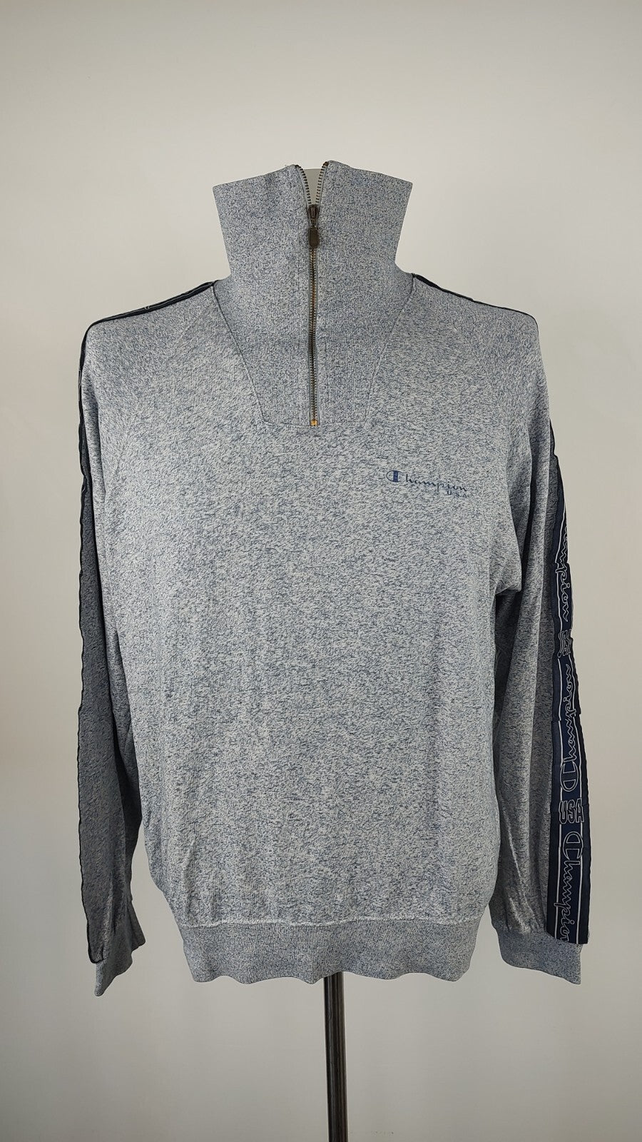 CHAMPION FELPA UOMO Tg L MAN SPORT JACKET SWEATSHIRT VINTAGE