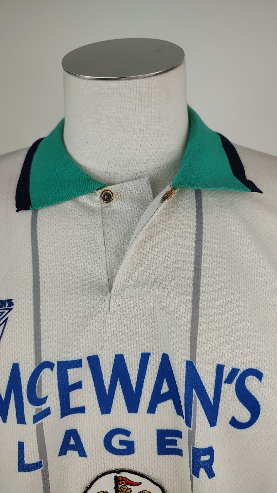 WINNY NEWCASTLE MAGLIA CALCIO UOMO Tg XL SOCCER JERSEY VINTAGE '90 REPLIKA