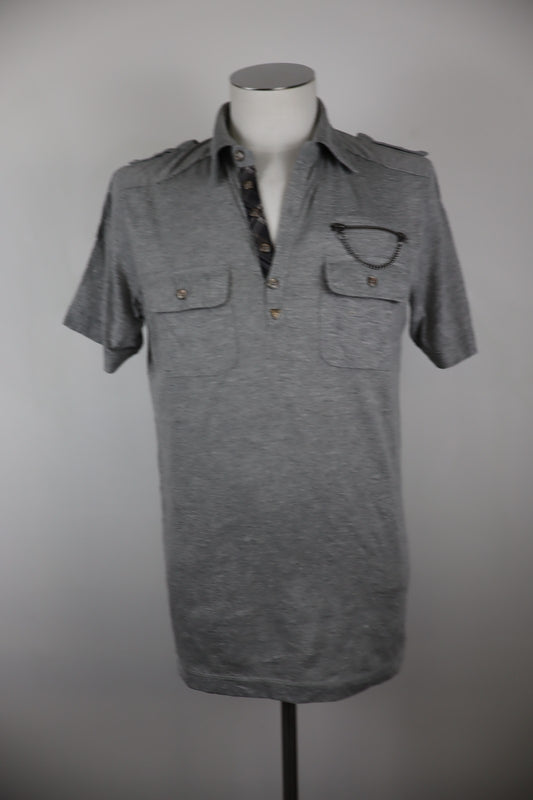 GUESS MAGLIA POLO UOMO COTONE TG. S MAN COTTON T-SHIRT CASUAL VINTAGE TASCHE