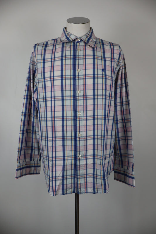 MARLBORO CLASSICS CAMICIA UOMO TG. XL MAN CASUAL VINTAGE SHIRT COTONE COTTON
