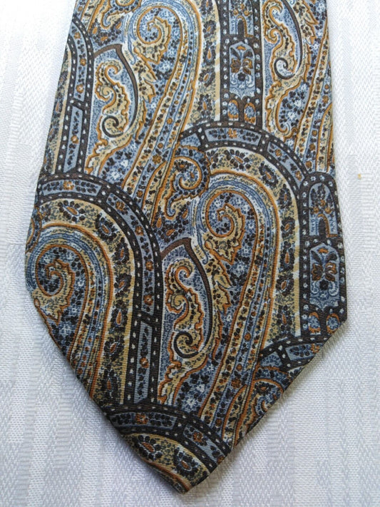 BIAGIOTTI 100% SILK TIE SETA CRAVATTA NECKTIE ITALY VINTAGE CLASSIC