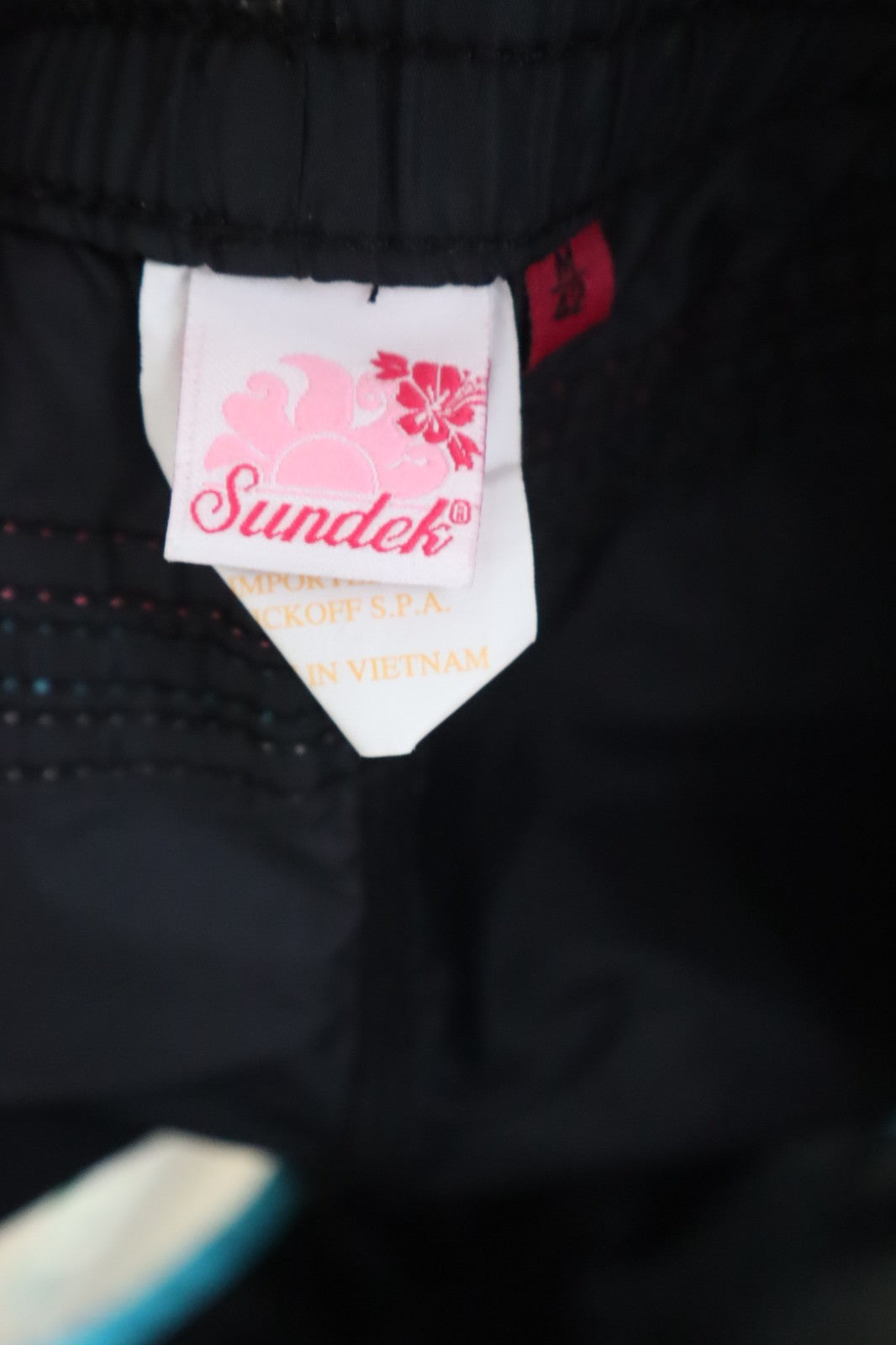 SUNDEK PANTALONCINO DONNA TG 42 WOMAN VINTAGE SHORTS CASUAL MARE COSTUME