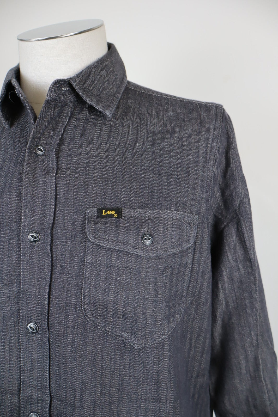 LEE CAMICIA COTONE UOMO TG. M MAN CASUAL VINTAGE SHIRT COTTON