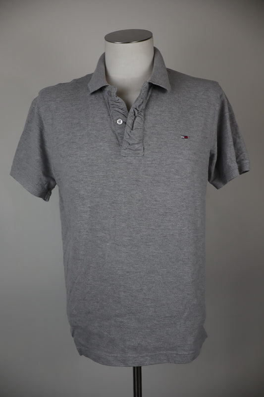 TOMMY HILFIGER DENIM MAGLIA POLO UOMO TG. L MAN T-SHIRT CASUAL VINTAGE