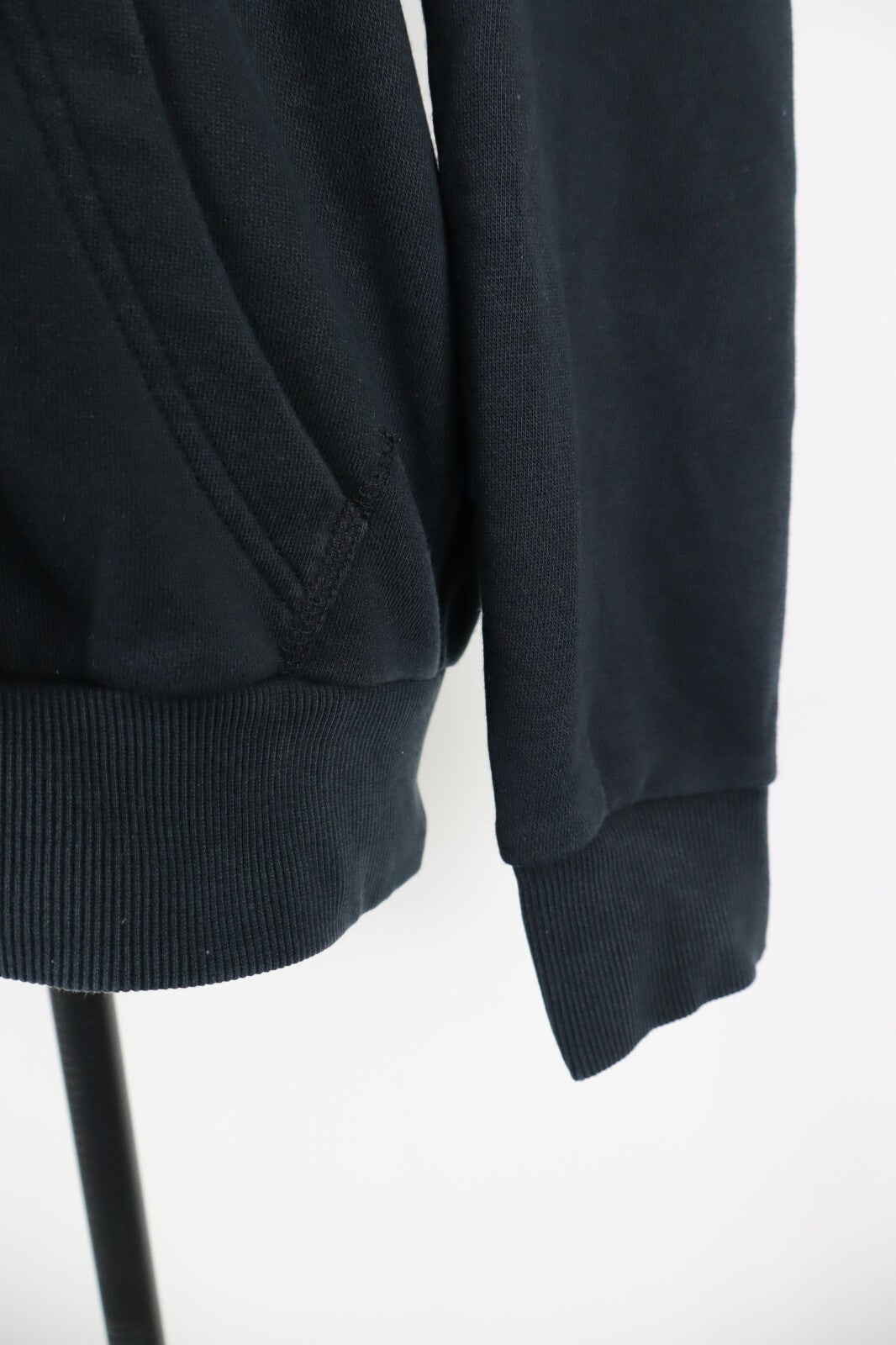 ADIDAS FELPA CON ZIP CAPPUCCIO DONNA Tg 44 WOMEN CASUAL VINTAGE SPORT SWEATSHIRT