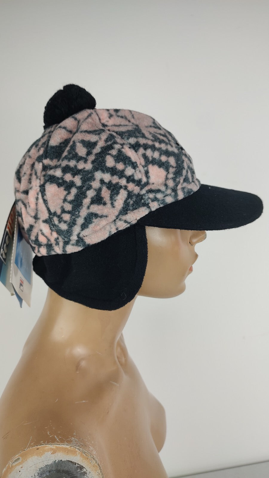 FILA SKI TEAM CAPPELLO TAGLIA L BERRETTO DONNA MAN HAT CAP VINTAGECON TAG