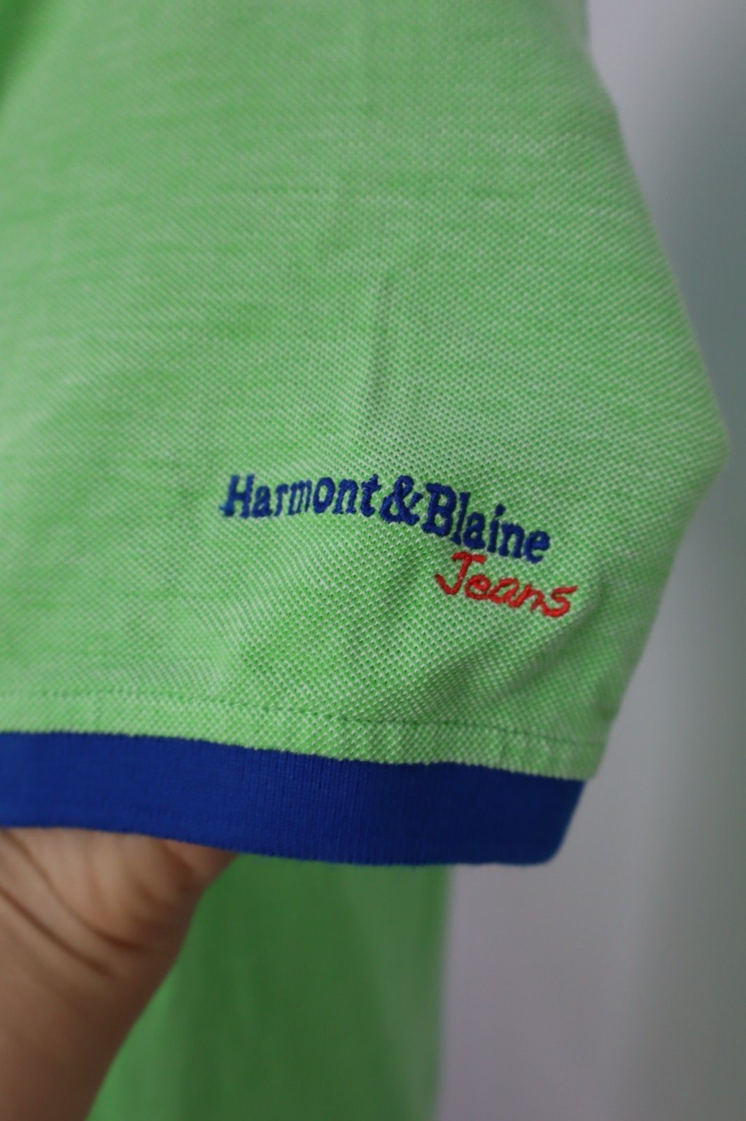 HARMONT & BLAINE MAGLIA POLO UOMO TG. M MAN T-SHIRT CASUAL VINTAGE COTONE COTTON