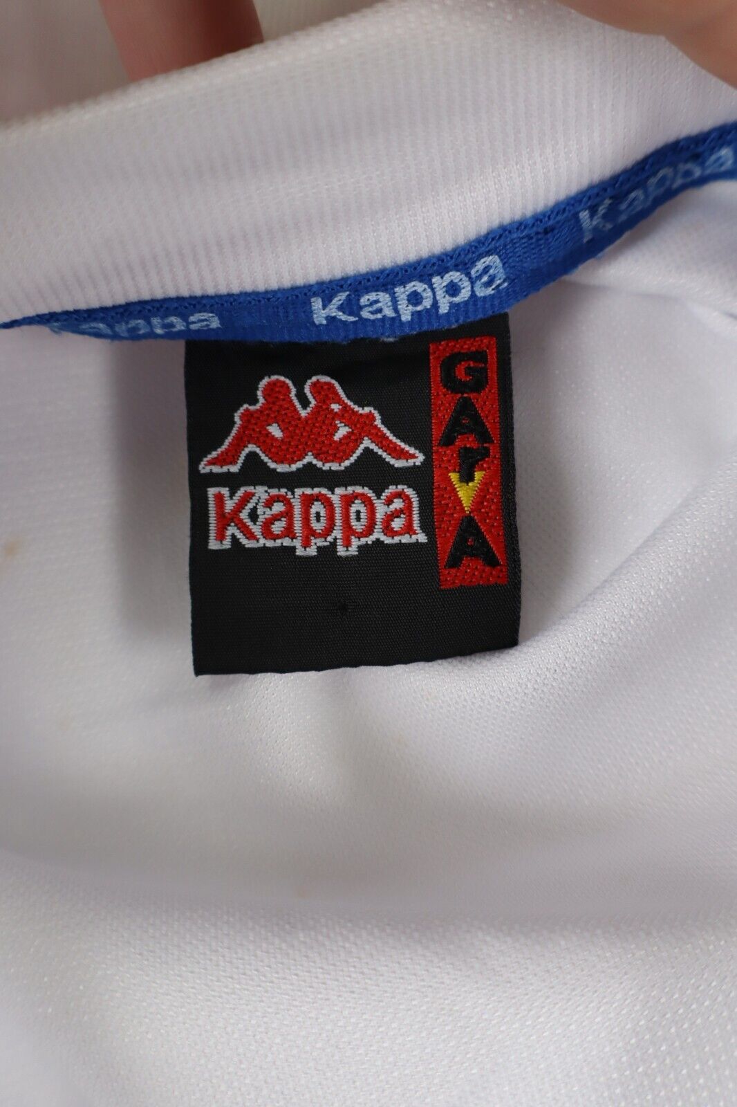 KAPPA ITALIA MAGLIA CALCIO Tg XL UOMO MAN T-SHIRT SOCCER SPORT  JERSEY 2002