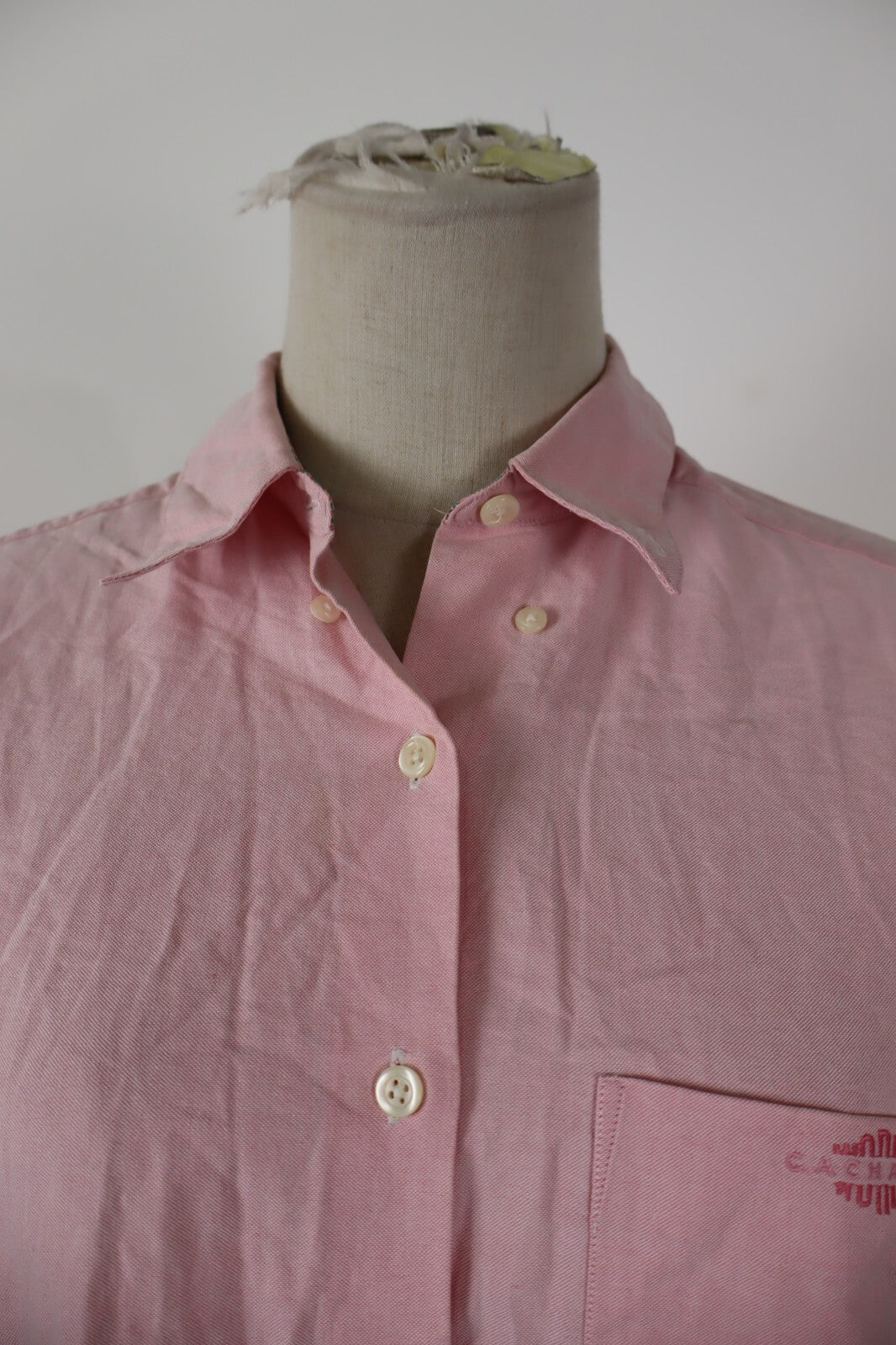 CACHAREL LA CHEMISERIE CAMICIA  DONNA TG. 1 WOMAN SHIRT CASUAL VINTAGE