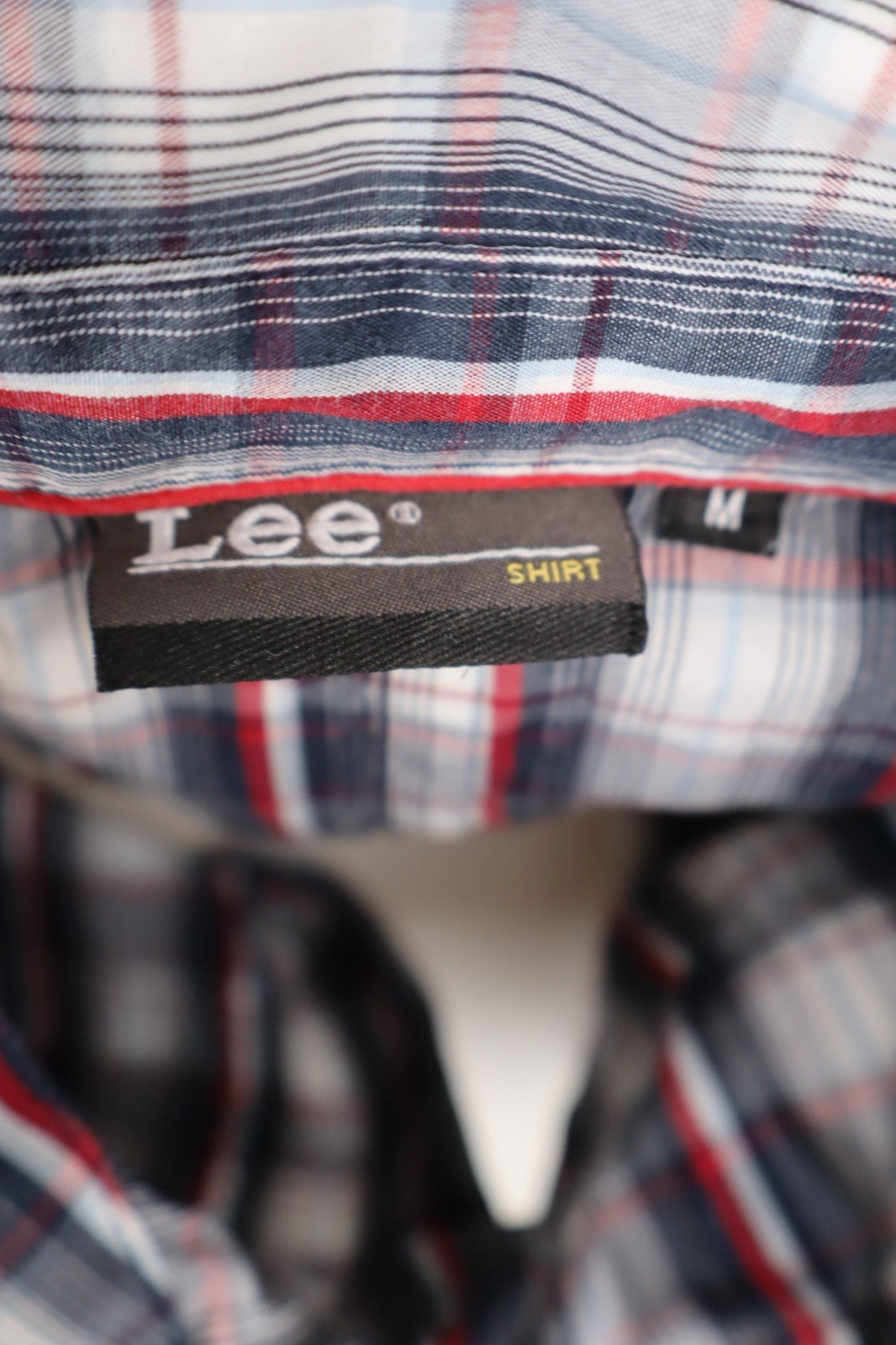 LEE JEANS CAMICIA UOMO TG. M MAN CASUAL VINTAGE SHIRT COTONE LOGO