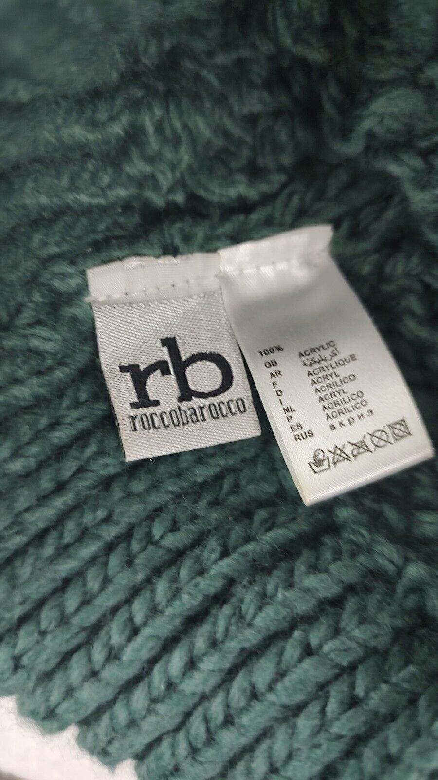 ROCCOBAROCCO CAPPELLO BEANIE DONNA TG. UNICA HAT VINTAGE CASUAL