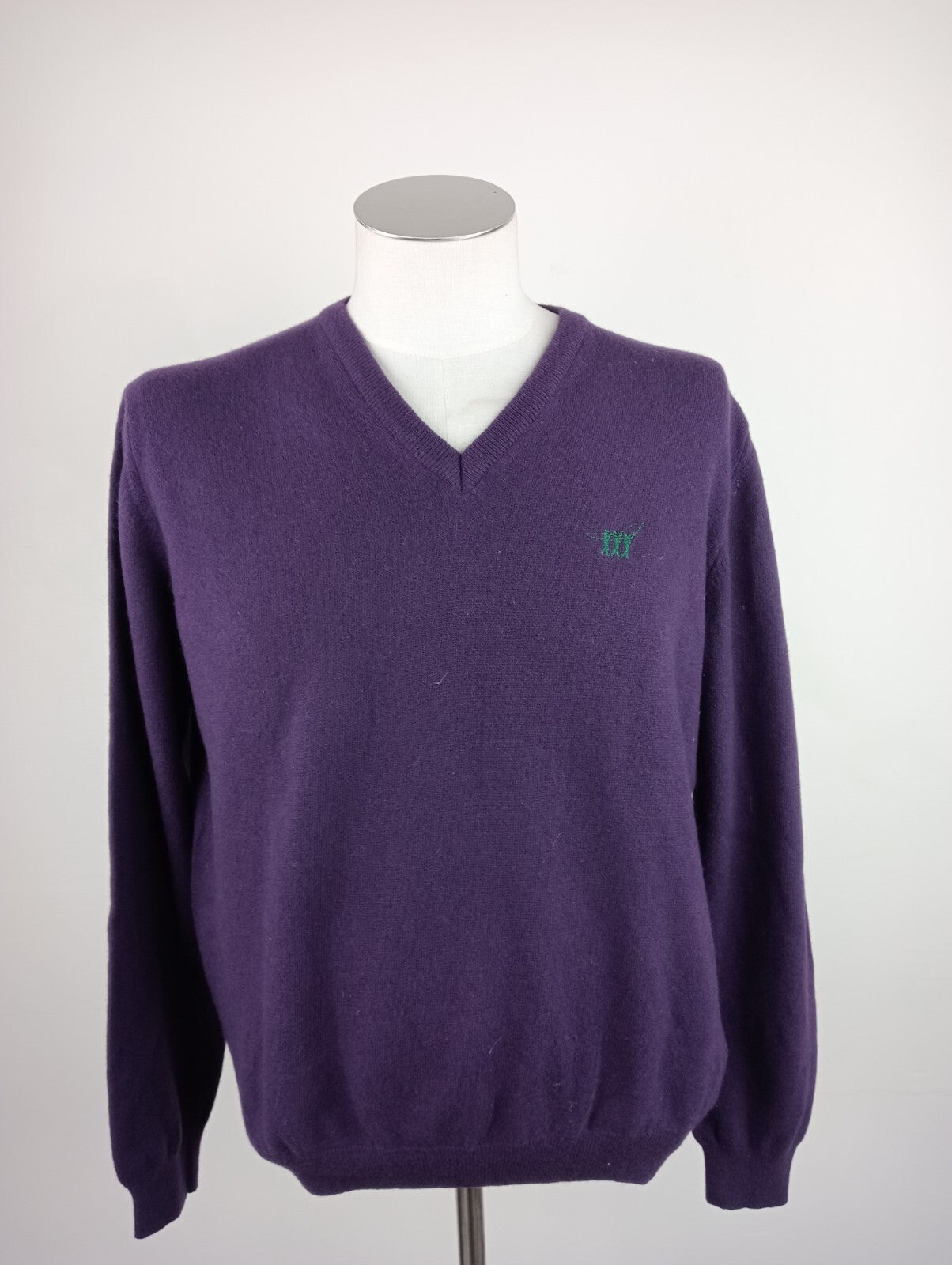 HENRY COTTON'S MAGLIONE WOOL LANA VINTAGE UOMO Tg. XL MAN SWEATER CASUAL