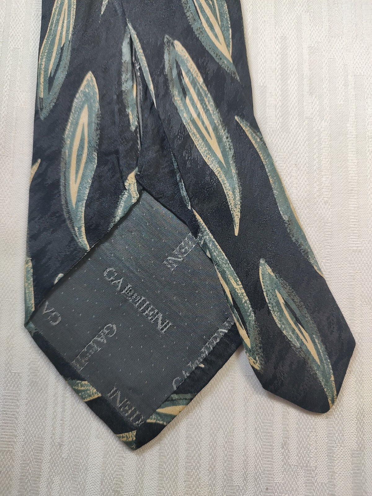 GALLIENI 100% SILK TIE SETA CRAVATTA NECKTIE MADE IN ITALY CLASSIC
