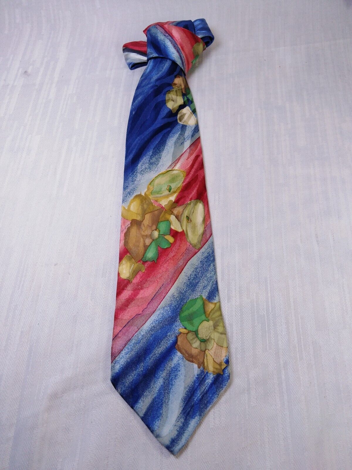 CARNAVAL DE VENISE 100%  SILK TIE SETA CRAVATTA NECKTIE MADE IN ITALY