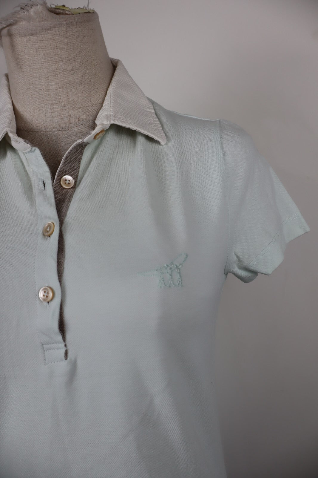 HENRY COTTON'S POLO MAGLIA DONNA 40 WOMAN T-SHIRT CASUAL VINTAGE COTONE COTTON