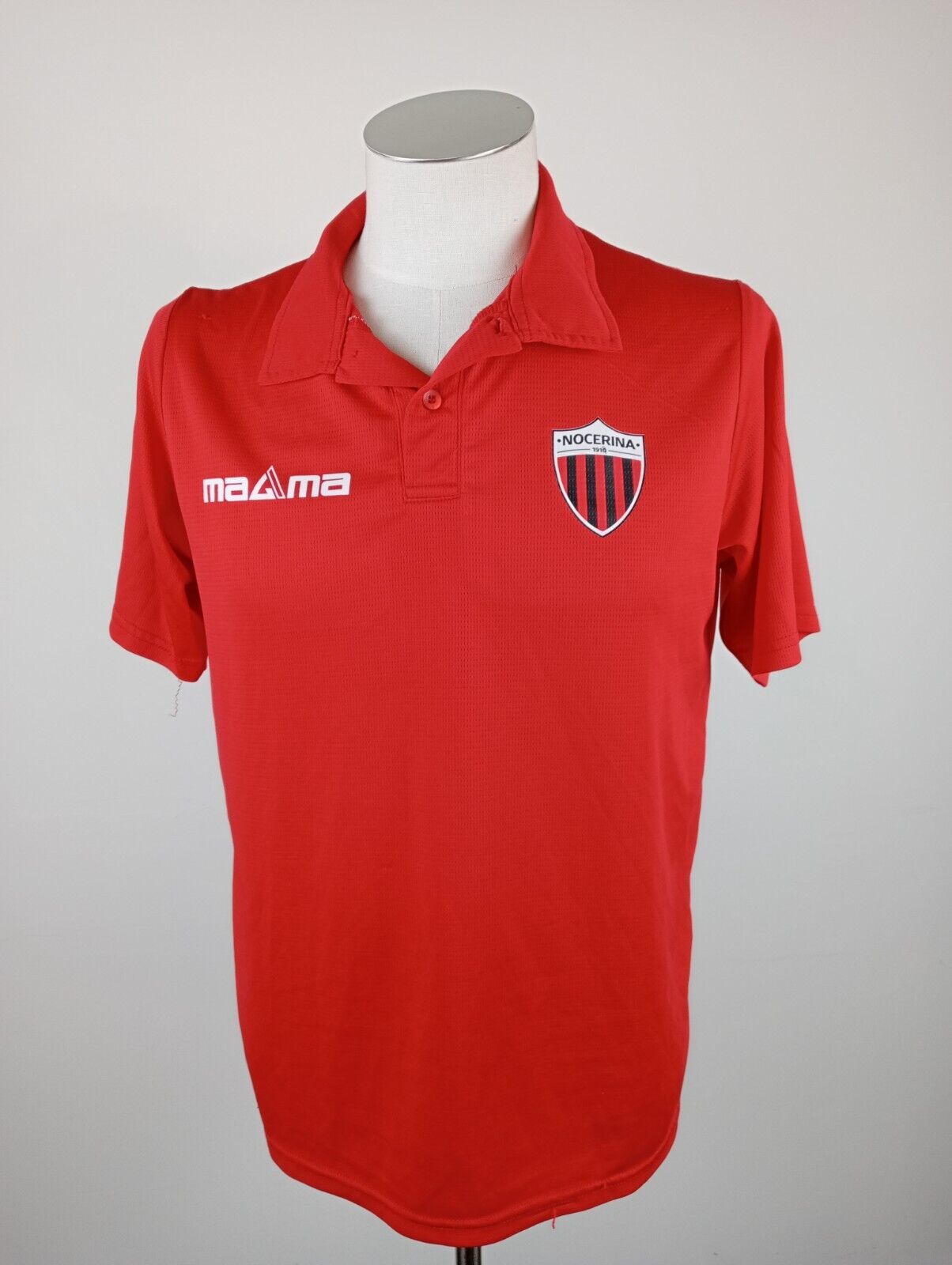MAGMA NOCERINA MAGLIA CALCIO UOMO Tg L SOCCER JERSEY SPORT VINTAGE