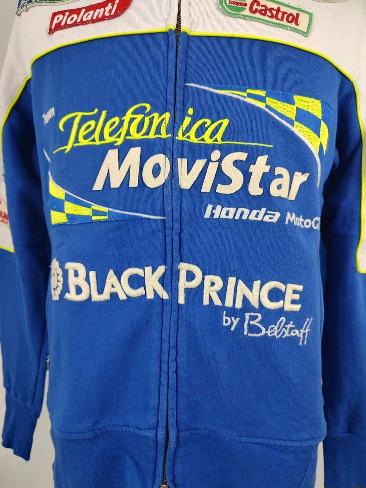 BELSTAFF BLACK PRINCE FELPA MOTOGP UOMO M MAN SWEATSHIRT HONDA ORIGINAL PRO TEAM