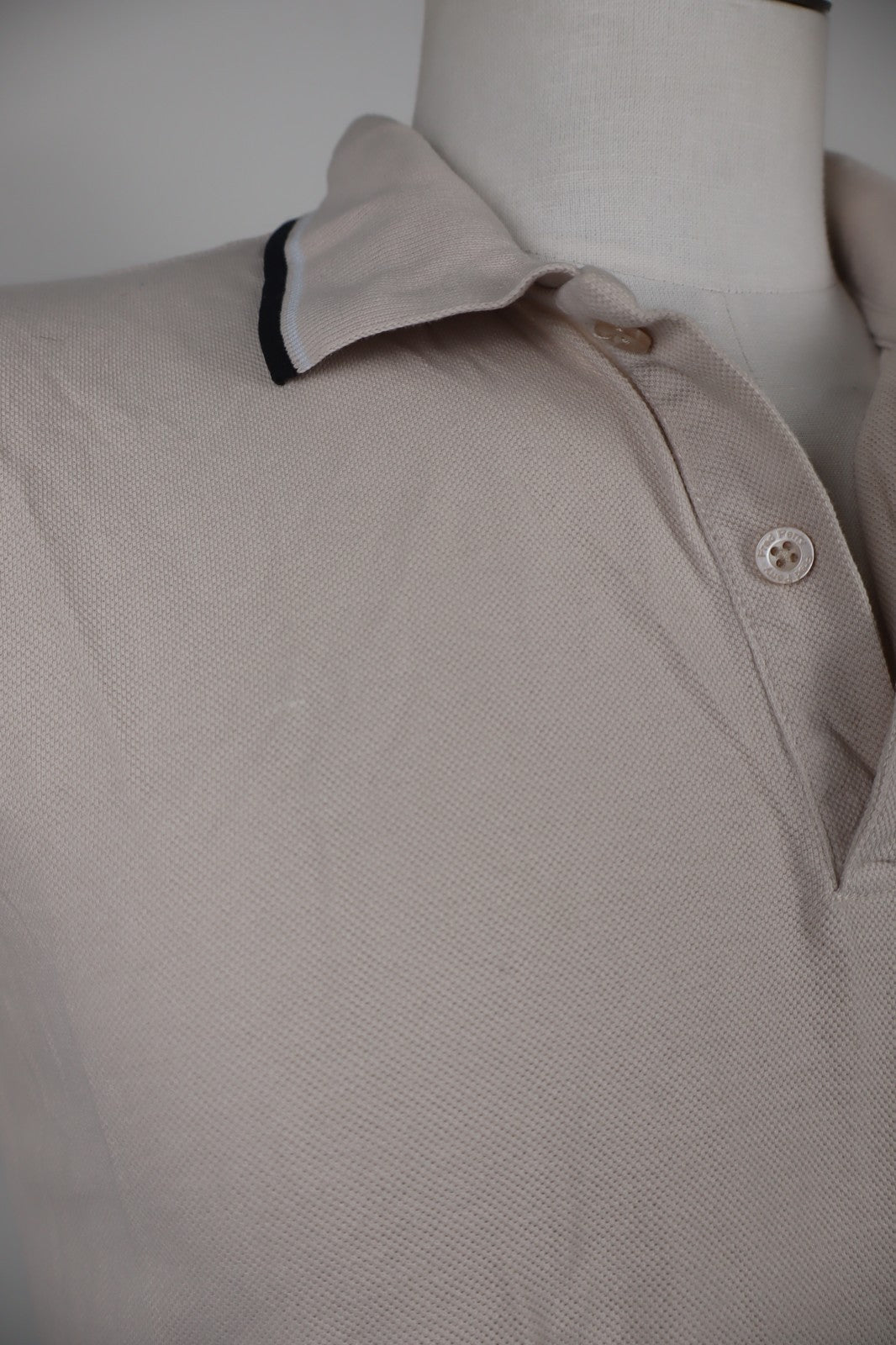FRED PERRY POLO MAGLIA UOMO COTONE Tg. L MAN COTTON T-SHIRT CASUAL VINTAGE LOGO
