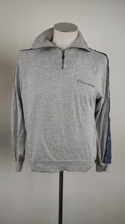CHAMPION FELPA UOMO Tg S MAN SPORT JACKET SWEATSHIRT VINTAGE
