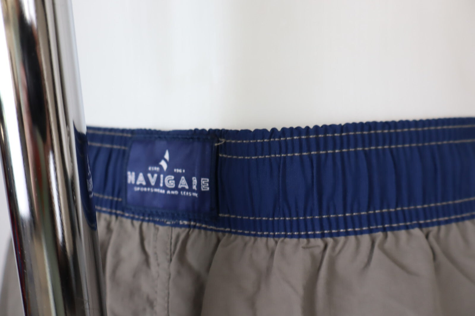 NAVIGARE COSTUME PANTALONCINO MARE UOMO TG L MEN SWIMSUIT VINTAGE CASUAL