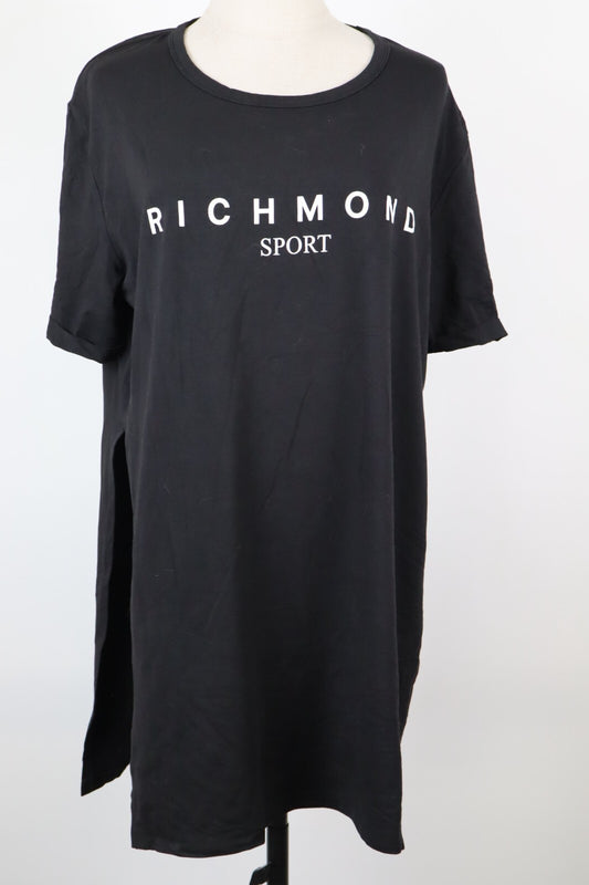 JOHN RICHMOND MAGLIA VESTITO DONNA TG. XL WOMAN CASUAL VINTAGE T-SHIRT