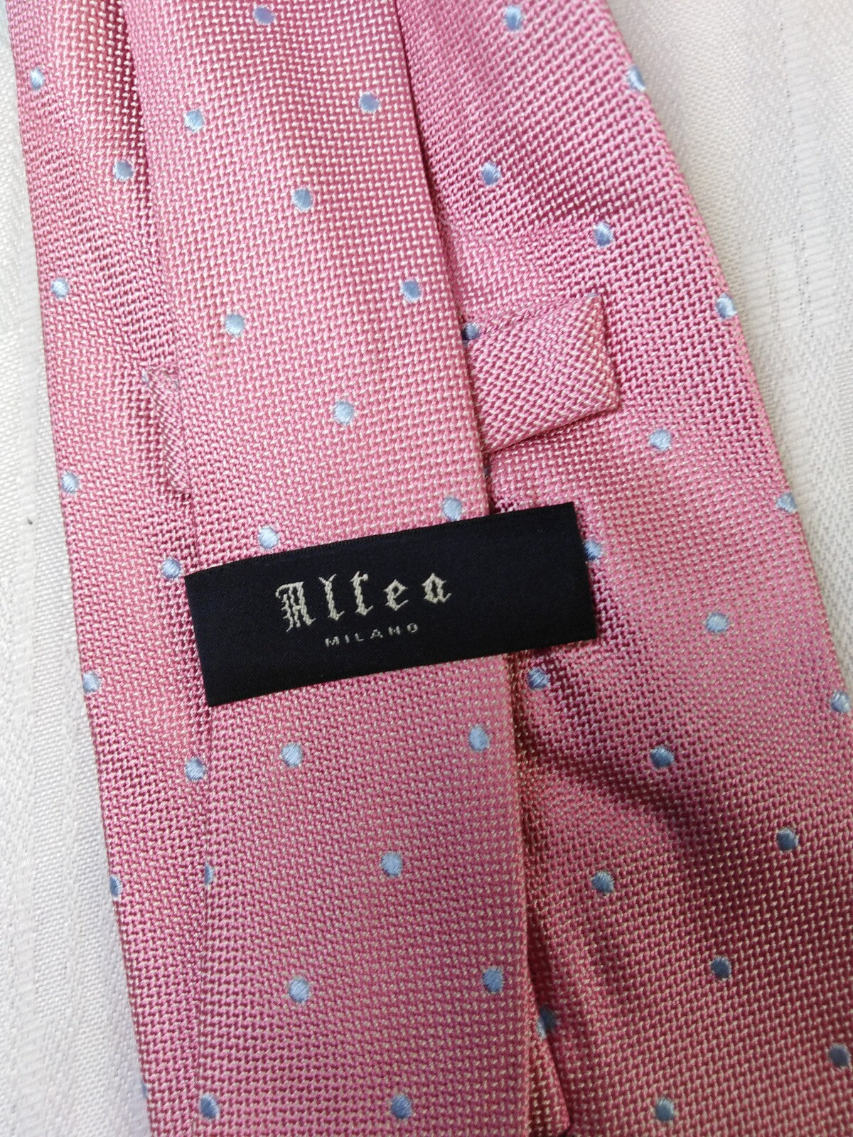 ALTEA MILANO 100% SILK TIE SETA CRAVATTA NECKTIE MADE IN ITALY
