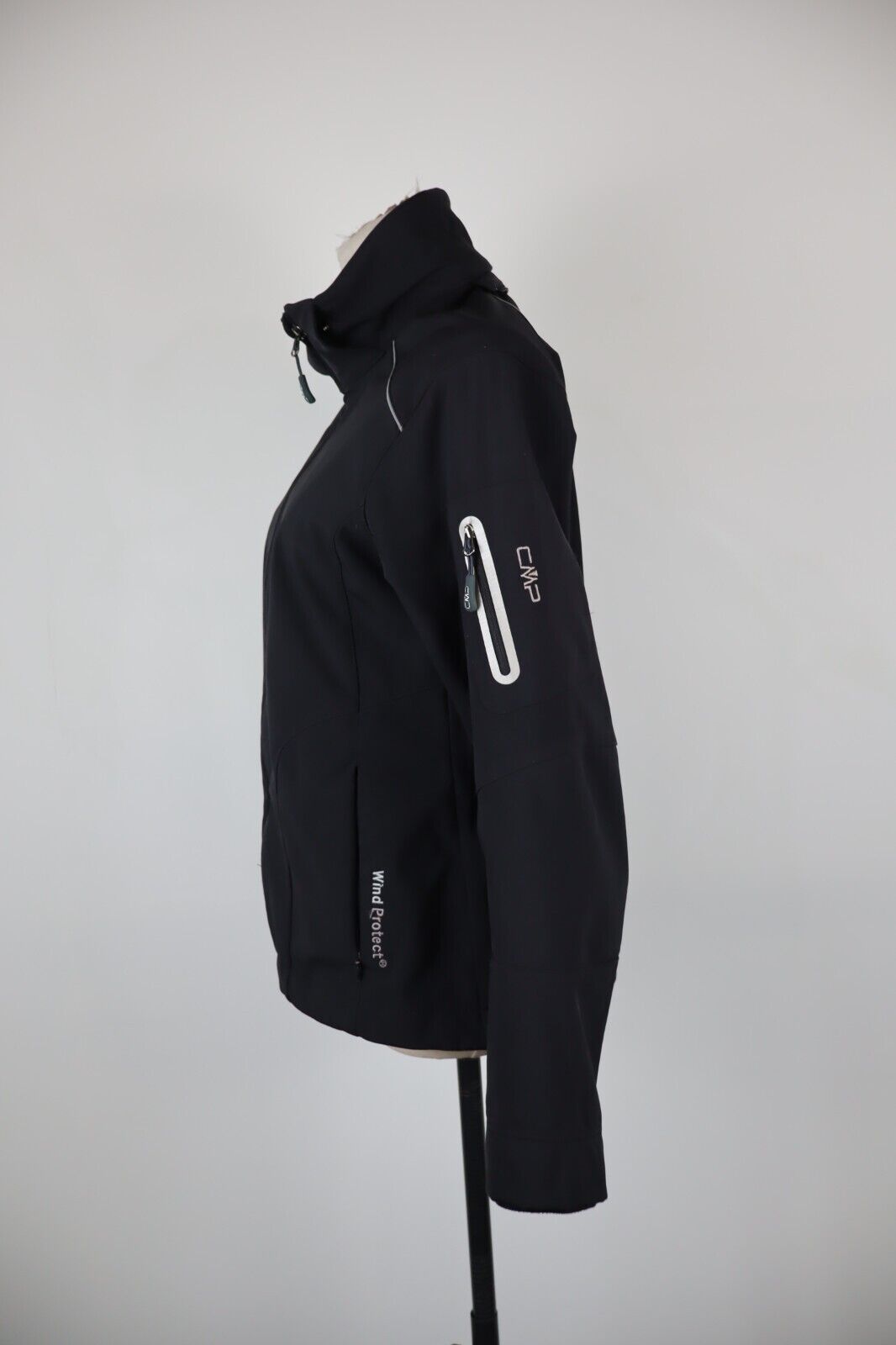 CMP FELPA CON ZIP JACKET DONNA Tg 42 WOMAN CASUAL VINTAGE SPORT SWEATSHIRT