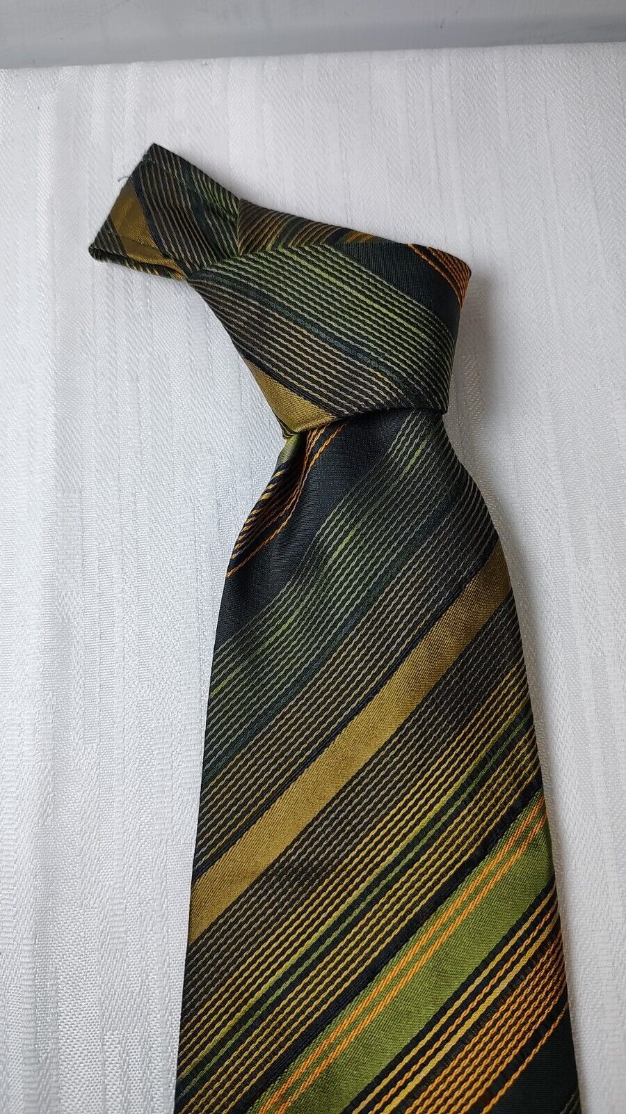 VALENTINO V ZONE 100% SETA SILK TIE CRAVATTA NECKTIE ITALY VINTAGE CLASSIC