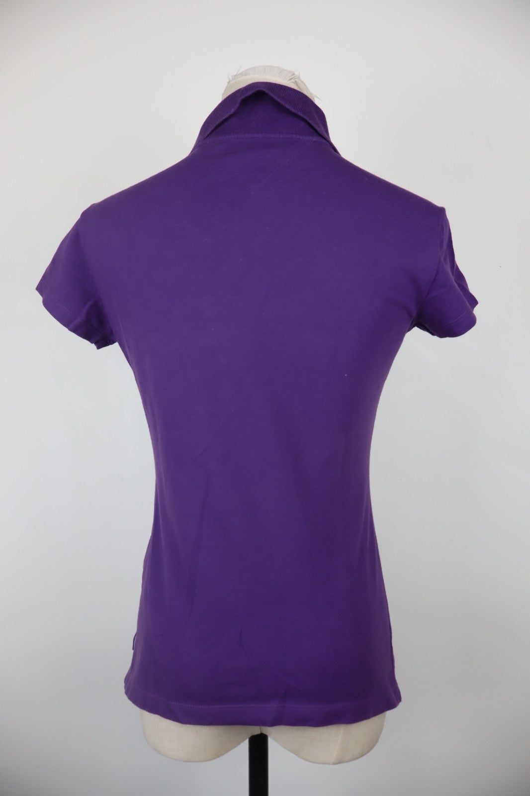 TOMMY HILFIGER POLO MAGLIA DONNA COTONE S WOMAN SHIRT CASUAL VINTAGE LOGO