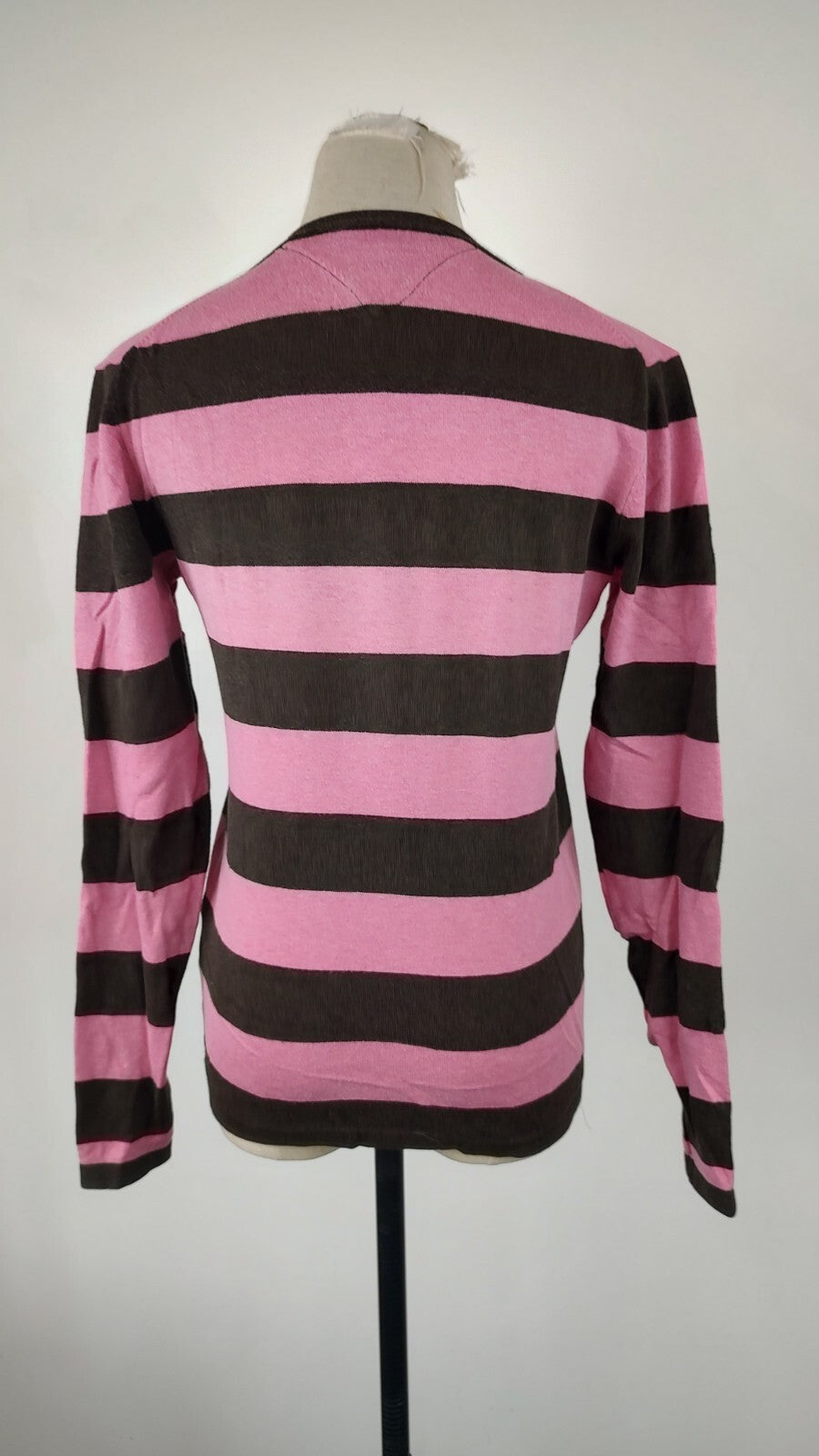 TOMMY HILFIGER MAGLIONE COTONE CASHMERE DONNA Tg. L WOMAN CASUAL SWEATER VINTAGE