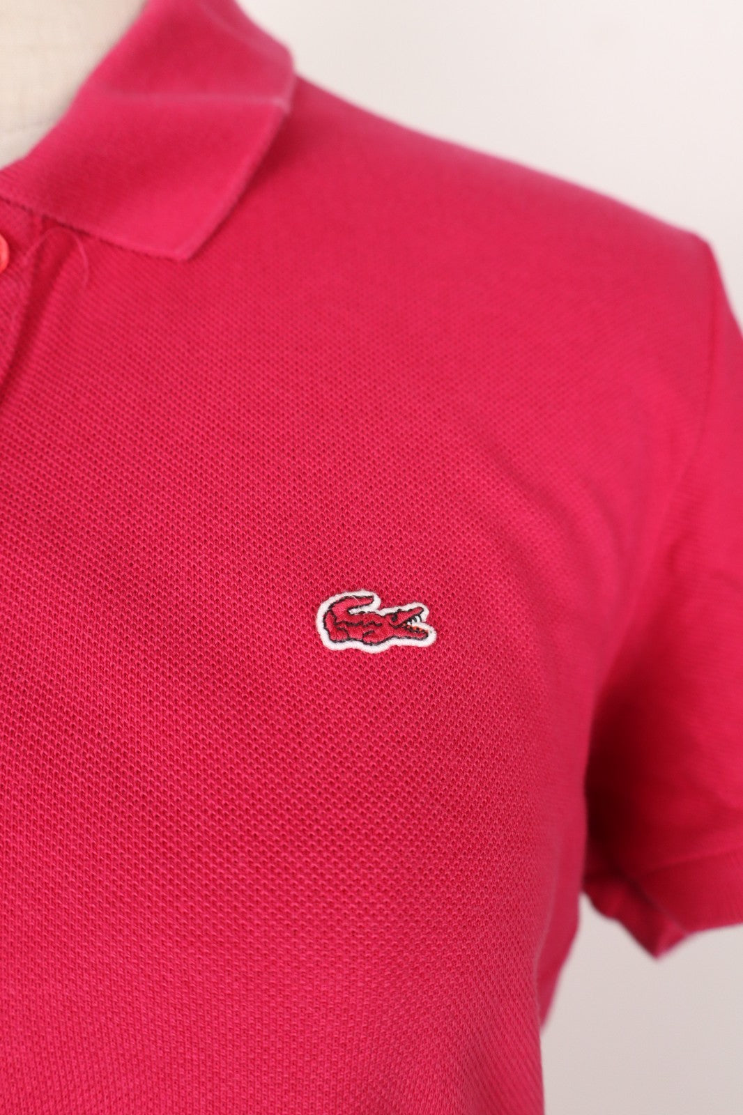 LACOSTE VESTITO POLO DONNA TG. 42 WOMAN CASUAL VINTAGE DRESS COTONE