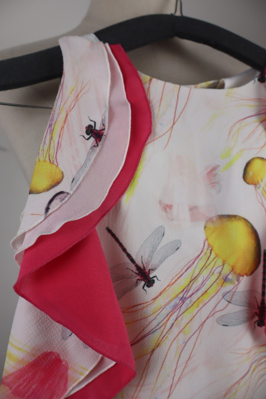 BYBLOS MAGLIA BLUSA SMANICATA DONNA TG. 34 WOMAN CASUAL VINTAGE T-SHIRT TOP LOGO